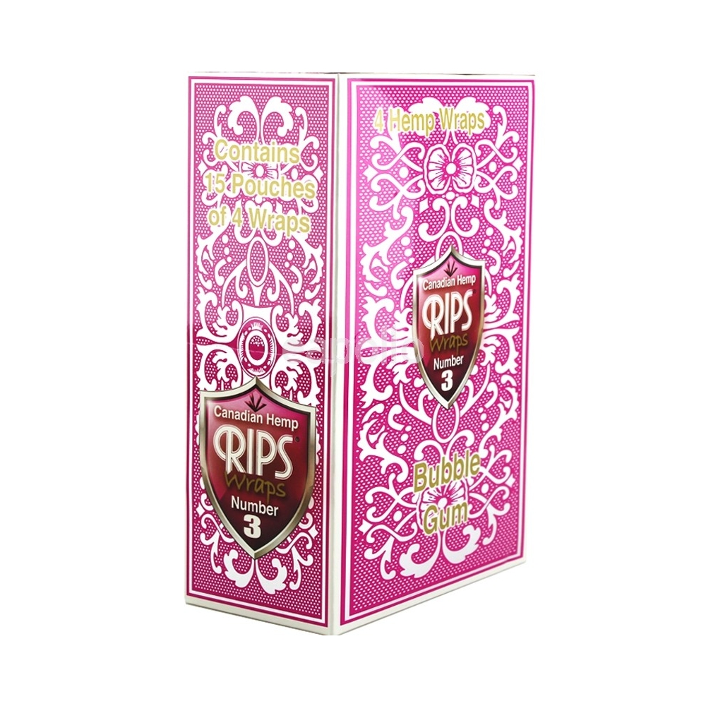 Rips Hemp Wraps - Bubble Gum