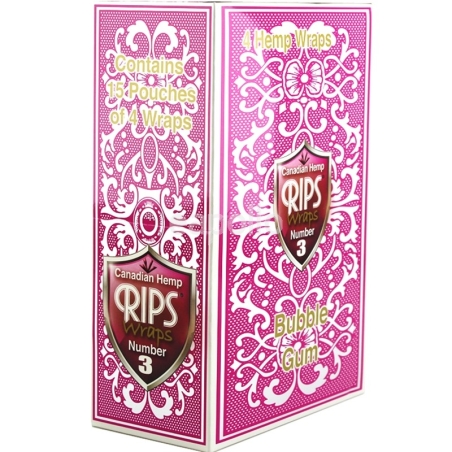 Rips Hemp Wraps - Bubble Gum