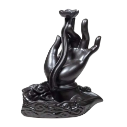Reflux incense bowl - Lotus Hand