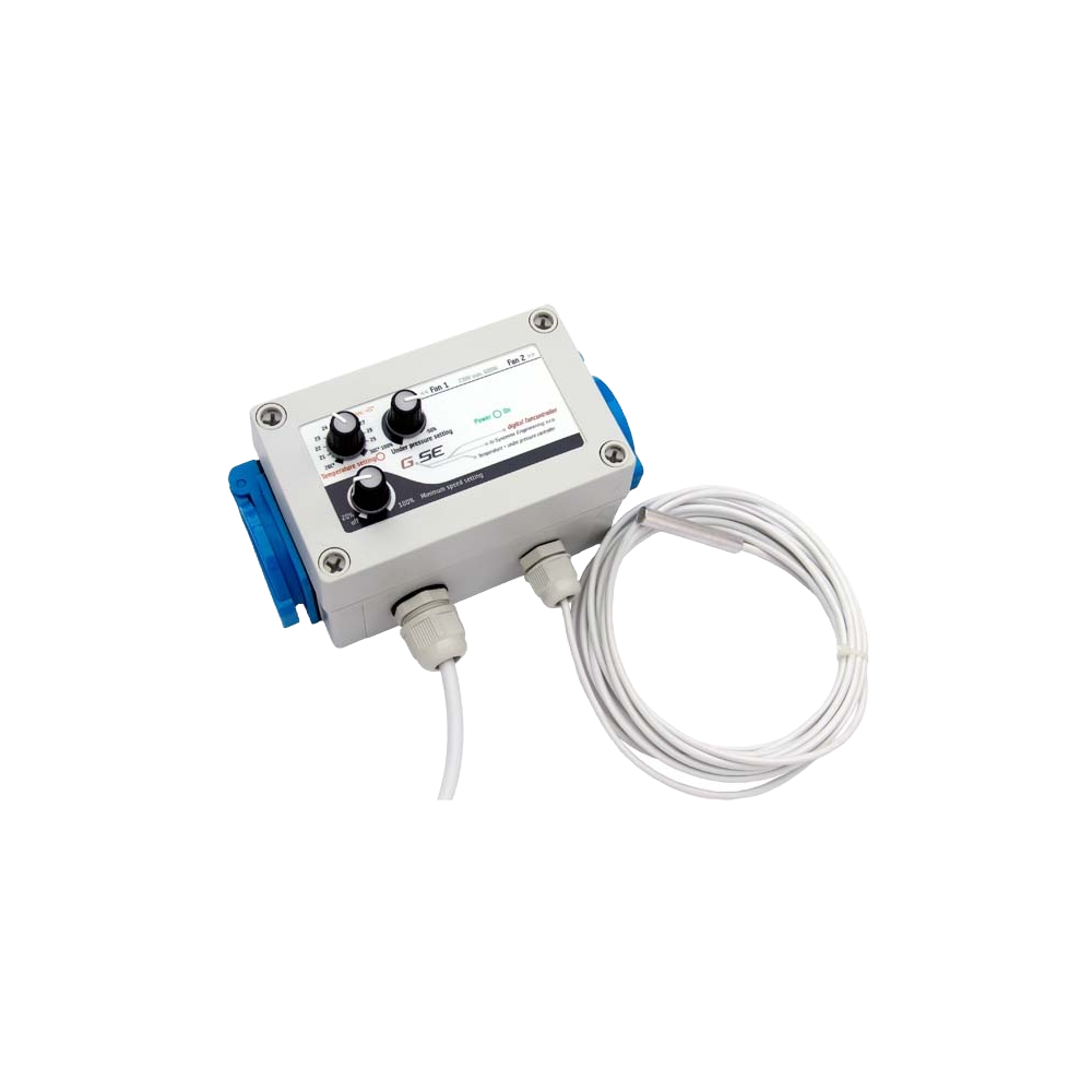 G-Systems - Temperature and minimum speed controller Negative Pressure - 2 x 5 A