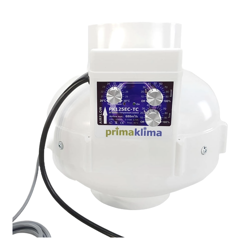 Prima Klima Rohrventilator K125EC-TC