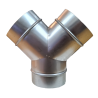 Y-Connector for 3x 125 mm