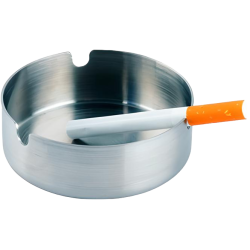 Aschenbecher aus rostfreiem Stahl