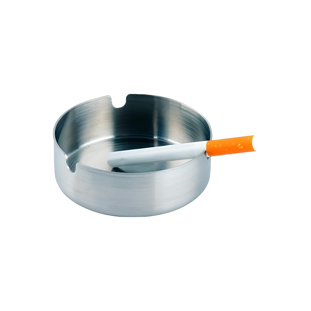 Cendrier en acier inoxydable