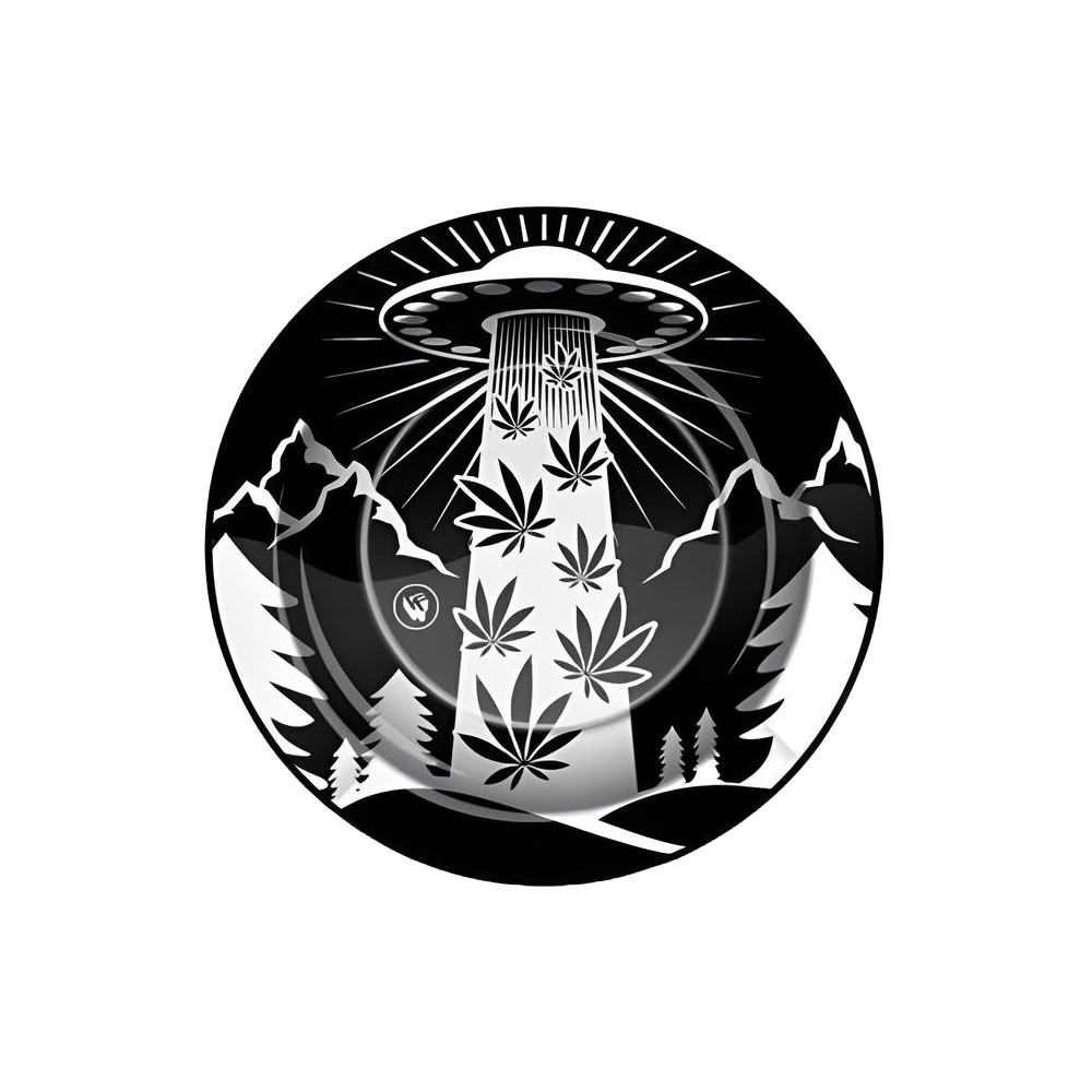 Cendrier en métal 420 ALIENS UFO