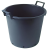 Round pot with handles 35L