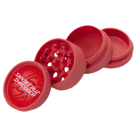 Santa Cruz Bio Hemp Grinder, 3-tlg rot