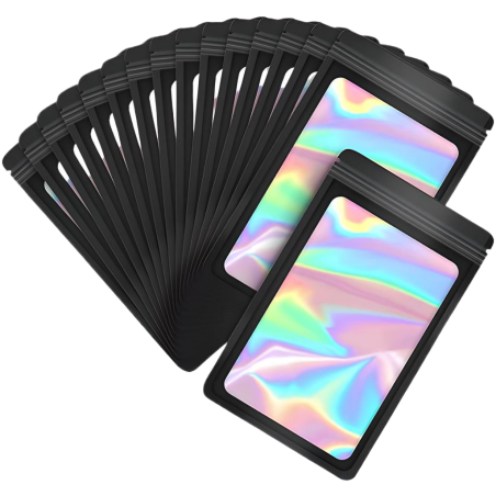 Mini Grip Holographic Window Black