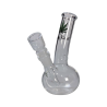 Black Leaf Glass Bong G4-3