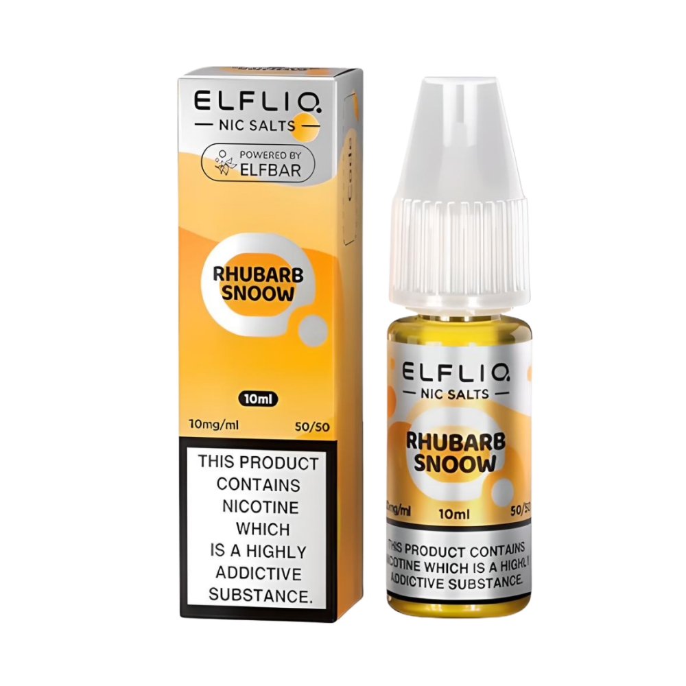 Elfliq Rhubarb Snoow Nic Salts, 10ml
