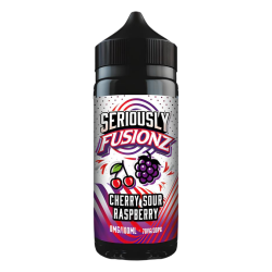 Doozy Vape Seriously Fusionz Cherry Sour Raspberry, 100ml