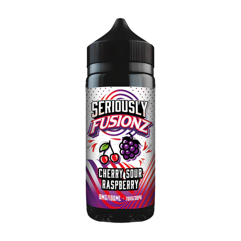 Doozy Vape Seriously Fusionz Cherry Sour Raspberry, 100ml