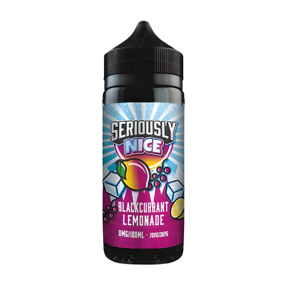 Doozy Vape Seriously Nice Blackcurrant Lemonade, 100ml, Shortfill