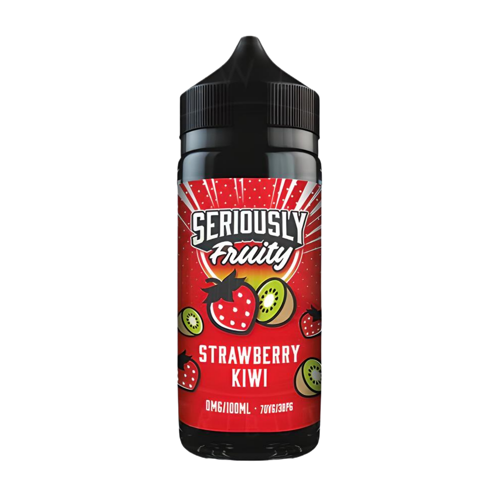 Doozy Vape Seriously Fruity Strawberry Kiwi, 100ml, Shortfill