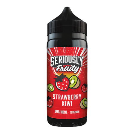 Doozy Vape Seriously Fruity Strawberry Kiwi, 100ml, Shortfill