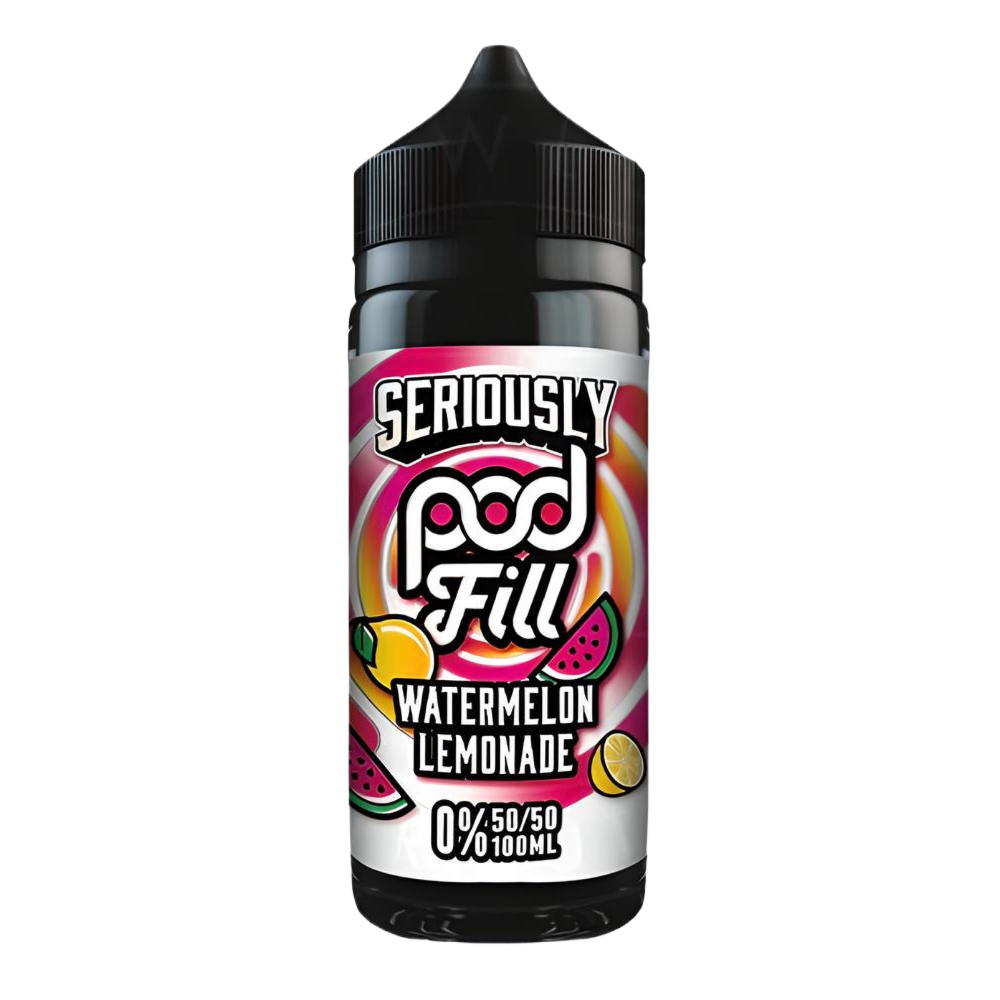 Doozy Vape Seriously Pod Fill Watermelon Lemonade, 100ml, Shortfill