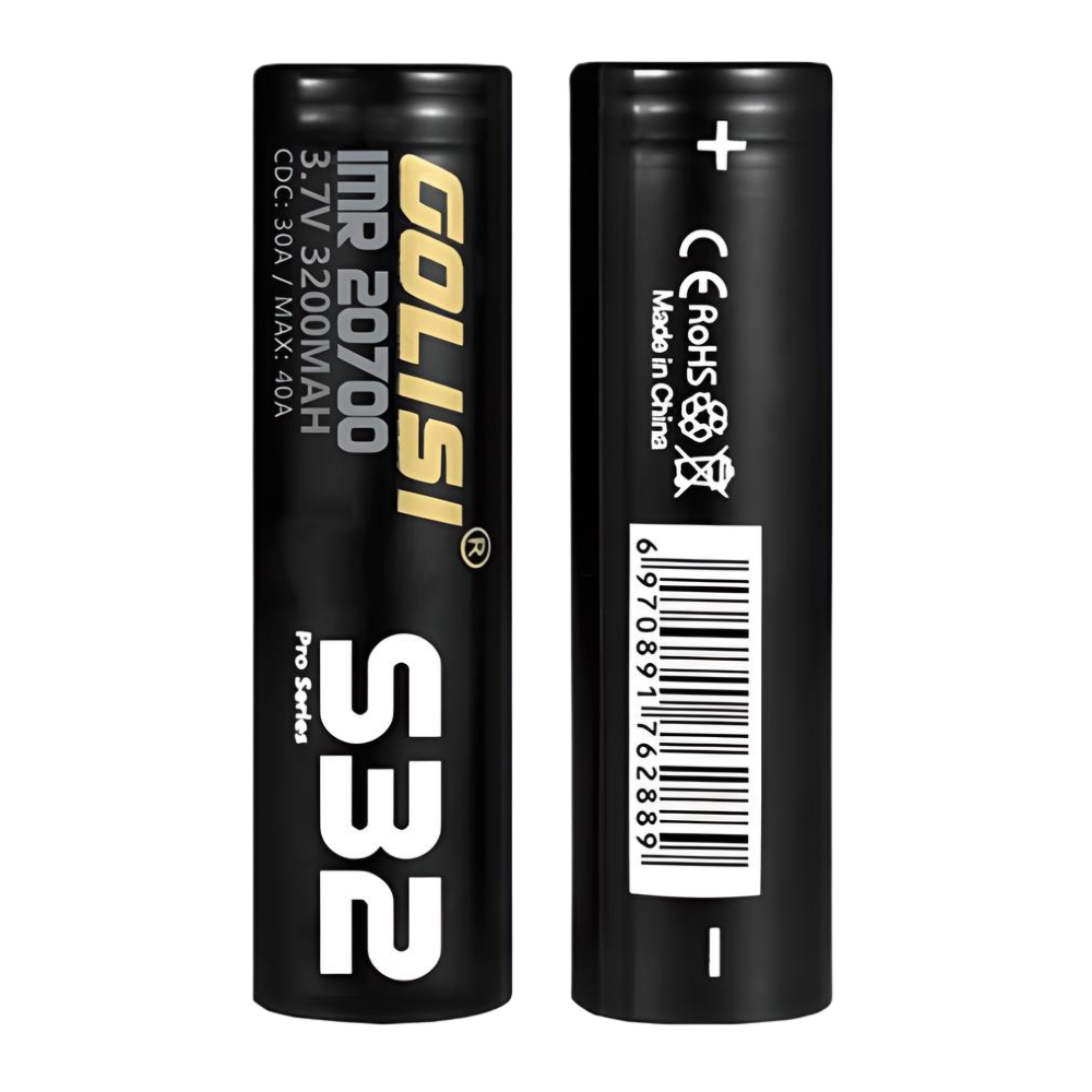 Golisi - S32 IMR 20700 Akku, 3.7V, 32000MAh, 30A, max 40A