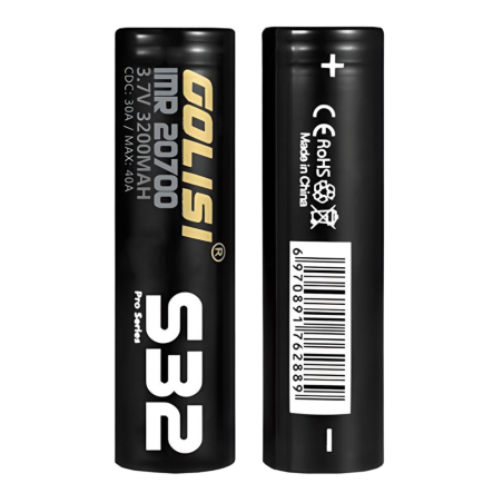 Golisi - S32 IMR 20700 Akku, 3.7V, 32000MAh, 30A, max 40A