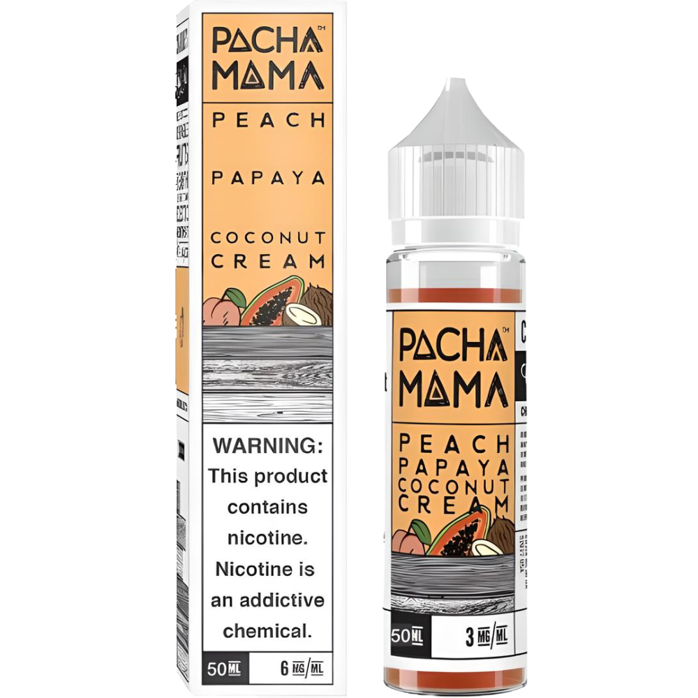 Pacha Mama Pêche Papaya Creme de noix de coco
