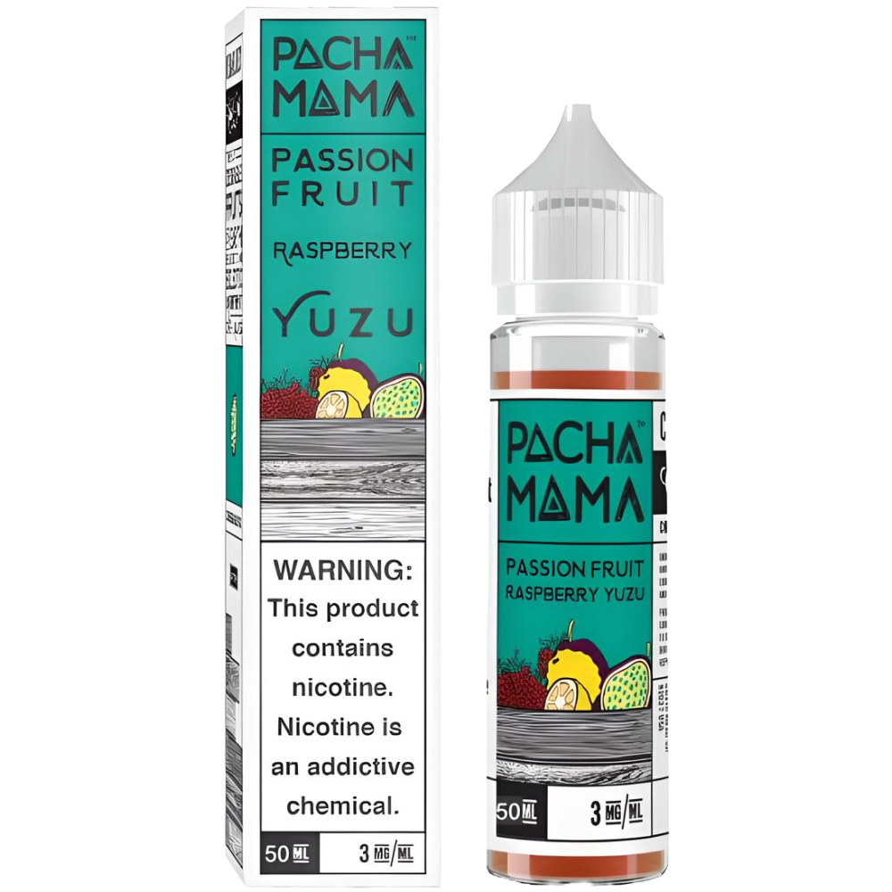 Pacha Mama Fruit de la passion Framboise Yuzu
