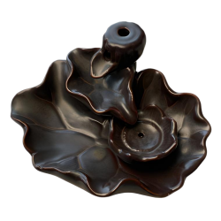 Incense Cone Holder Lotus Pond