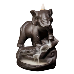 Räucherkegel Halter Elefant