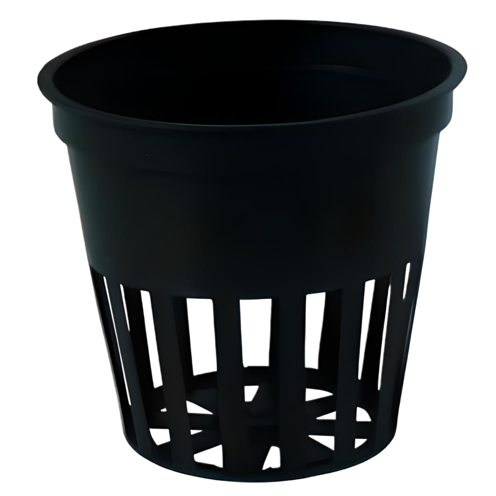 Netztopf, schwarz, Ø5cm, 10Stk