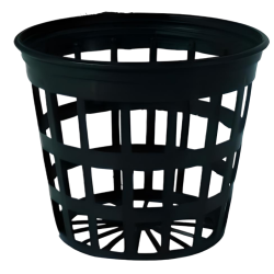 Mesh Pot for aeroponic greenhouse, black, Ø8cm, 10pcs