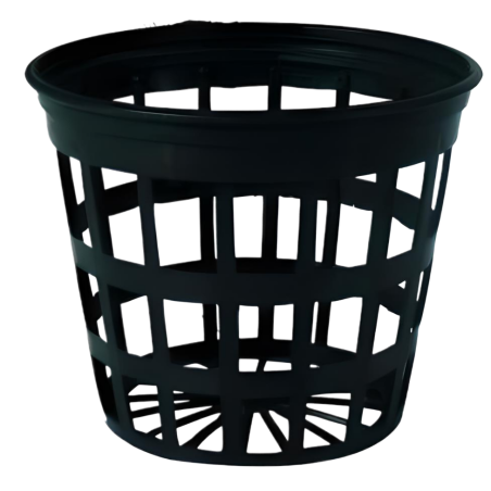 Netztopf, schwarz, Ø8cm, 10Stk
