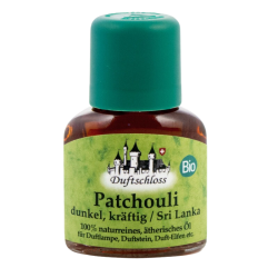 Duftschloss - Huile de patchouli bio sombre/fort, 11ml