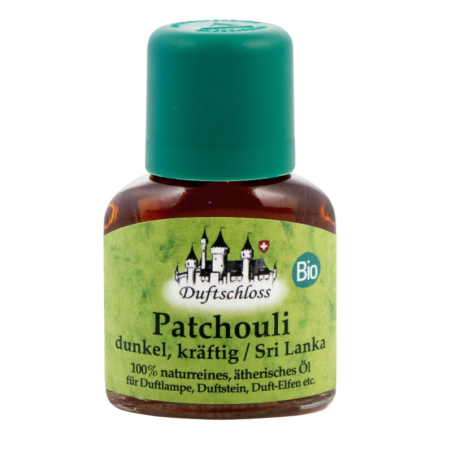 Duftschloss - Huile de patchouli bio sombre/fort, 11ml