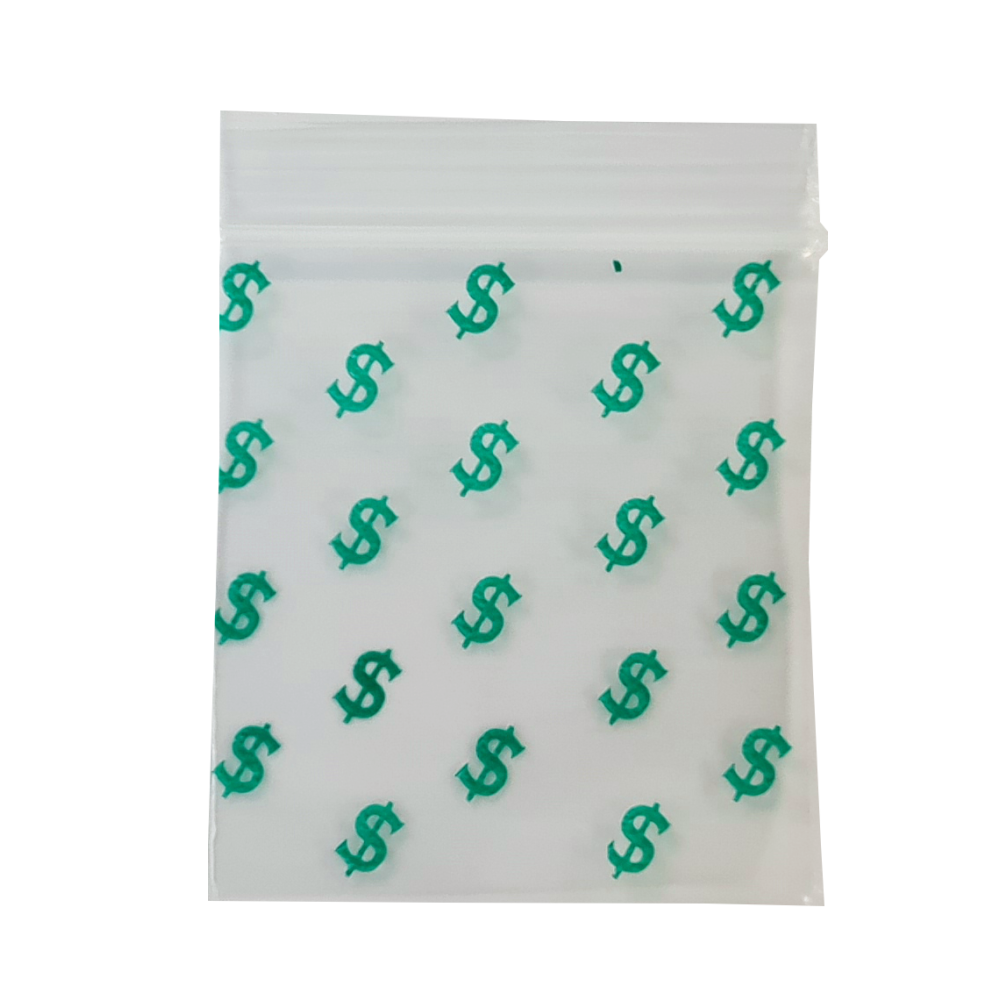 Minigrip Dollar 35x35mm, 100pcs