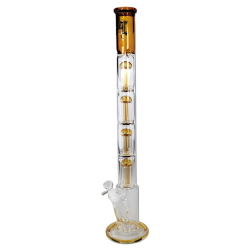Black Leaf THE SKYSCRAPER 2 Multipercolator Bong Ice Amber