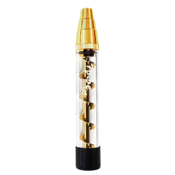 7pipe Twisty Glass Blunt Gold