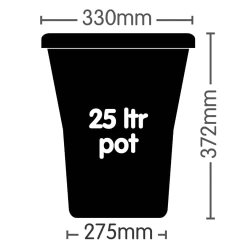 Autopot Auto9 XL System - mit 25L Töpfen