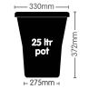 Autopot Auto9 XL System - mit 25L Töpfen