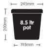 AutoPot Auto8 8.5ltr Pots