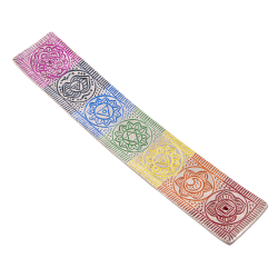 Porte-bâtons Chakra métal blanc