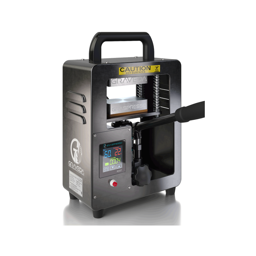 Graspresso 5 Tonnen - Rosin Press mit 5 Tonnen Hydraulik Zylinder