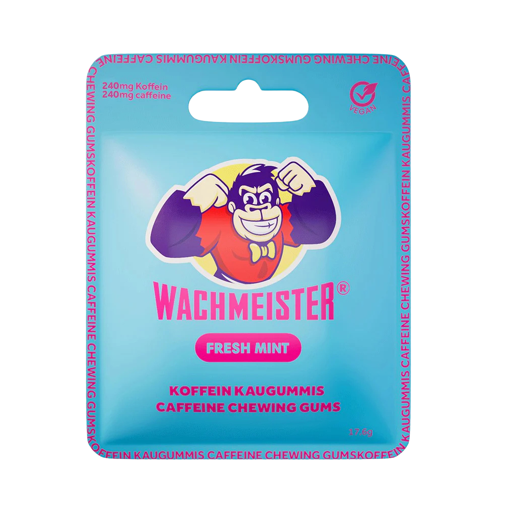 Wachmeister Koffein Kaugummis