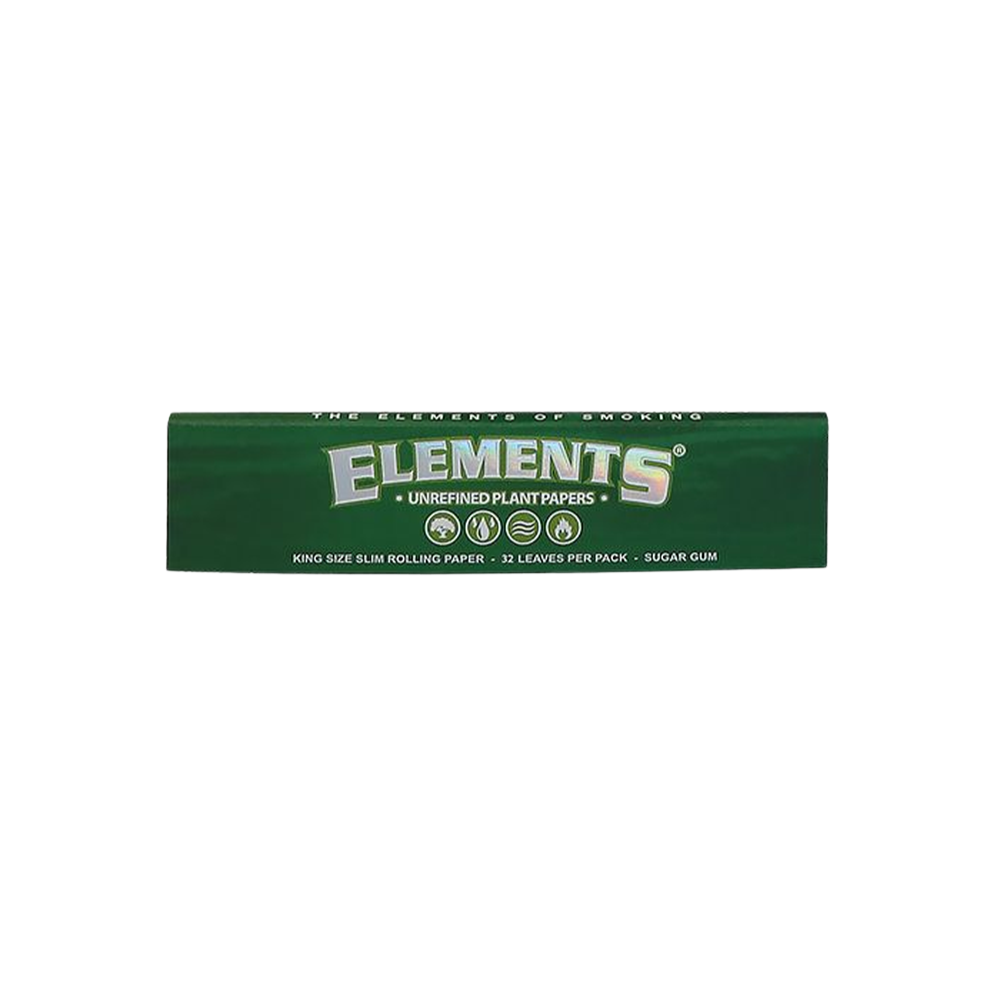 King Size Slim Papers Green