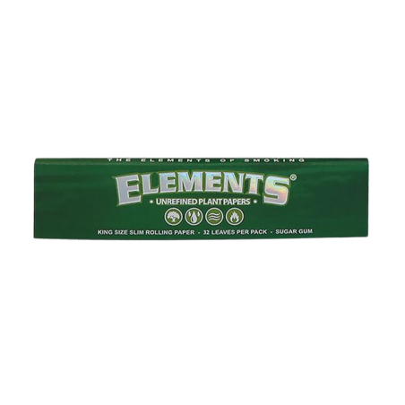 King Size Slim Papers Green