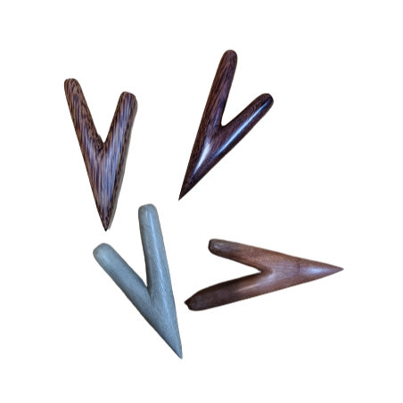 Rapé Applikator Wood plain
