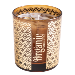 Organic soy wax candle sage and lavender