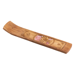 Namaste with rose quartz, Incense holder for incense sticks