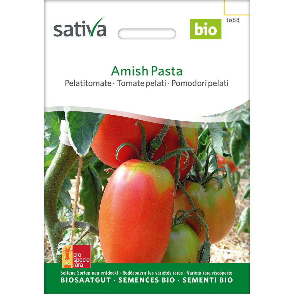 Sativa Amish Pasta  – Tomate pelati bio