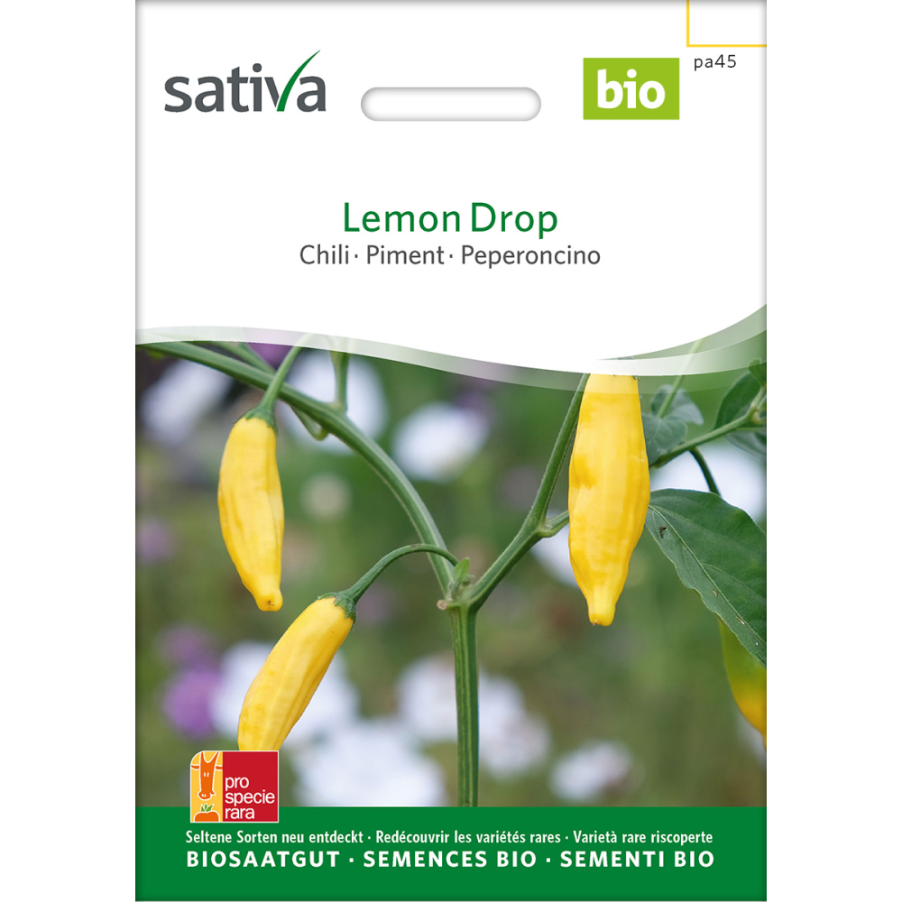 Sativa Lemon Drop – organic chilli