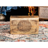 Blume des Lebens Holzbox