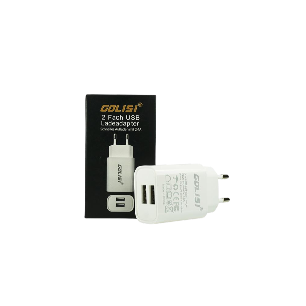 Golisi 2-Port USB Power Adapter
