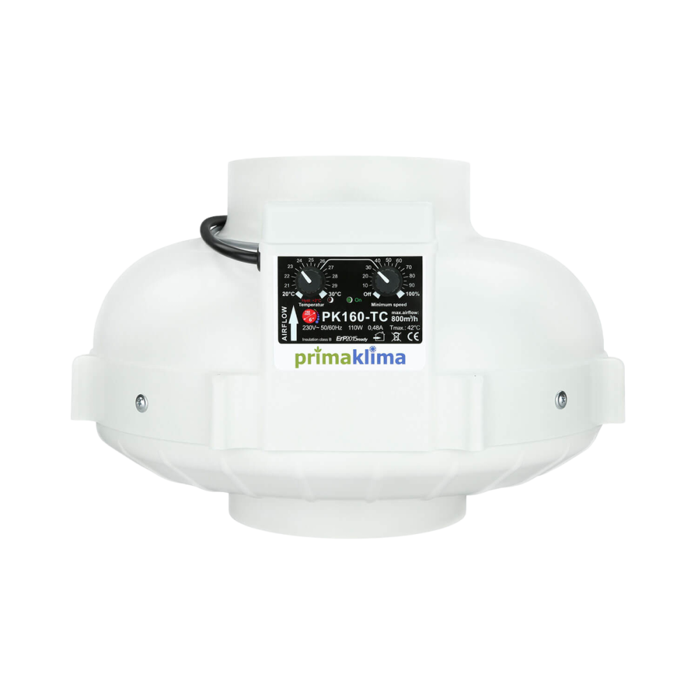 Prima Klima PK 160-TC, Rohrventilator, 800 m³, 160 mm